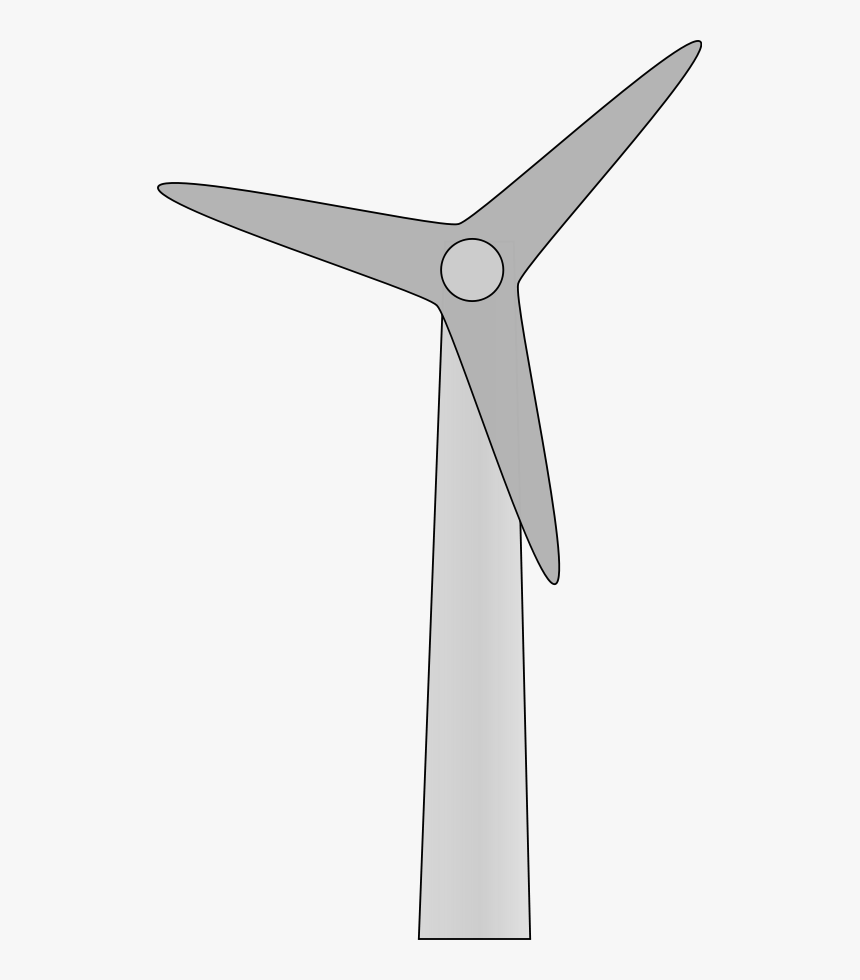 Wind Generator Clipart - Clipart Wind Turbine, HD Png Download