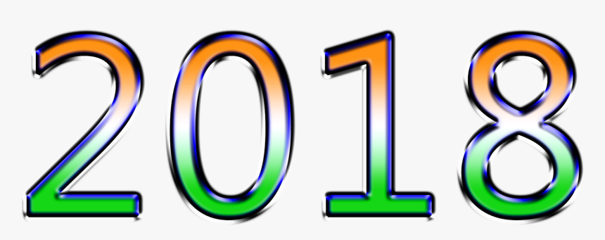 Psd And Happy New Year 2018 Wallpapers Download Png - Circle, Transparent Png