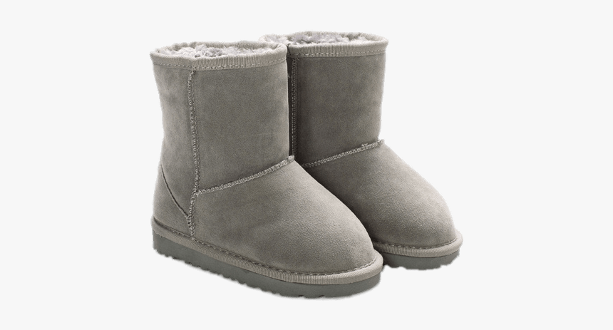 Short Grey Ugg Boots - Ugg Boots Transparent Background, HD Png Download