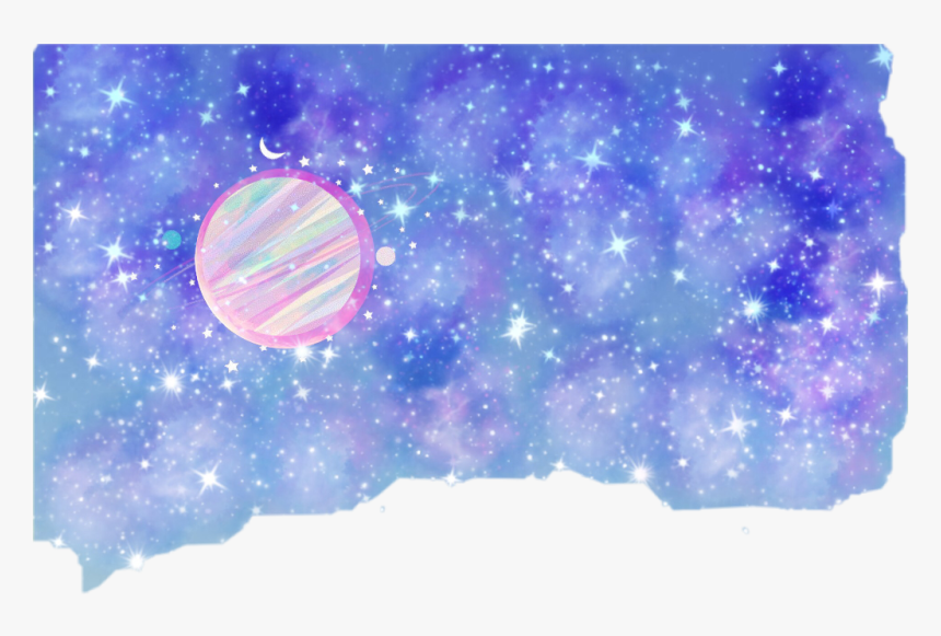 Transparent Night Stars Png - Blue, Png Download