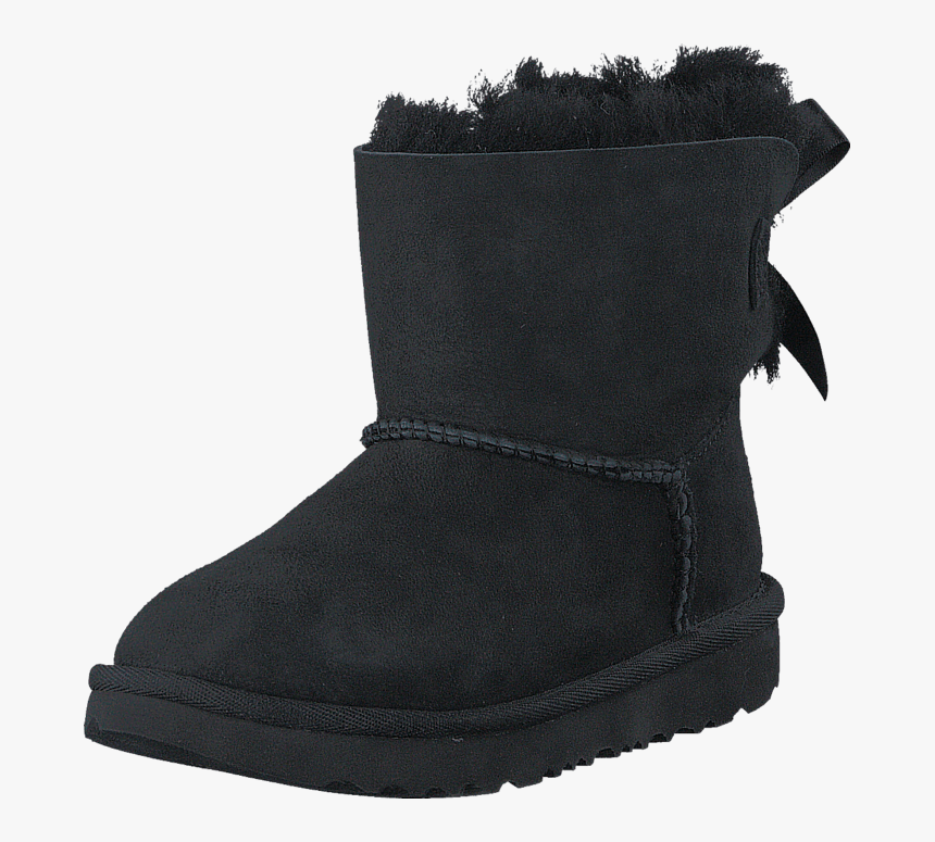 Mini Bailey Bow Ii Kids Black - Snow Boot, HD Png Download