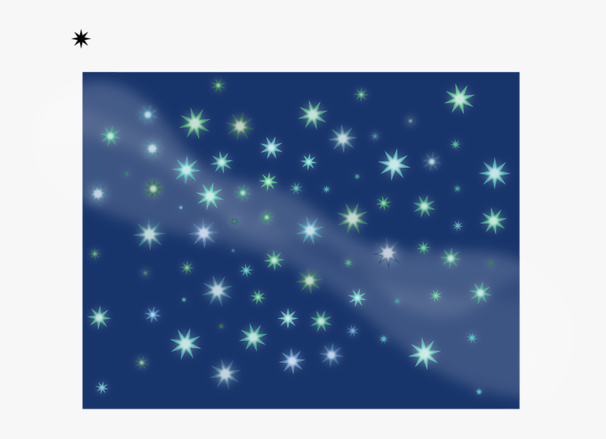 Milky Way, Practice, Sky, Star, Stars - Clipart Stars In Heaven, HD Png Download