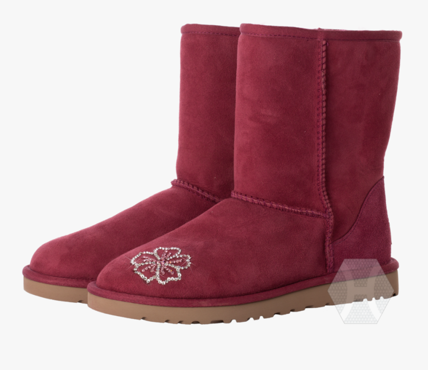 Women S Ugg Classic Short Sugar Plum By Harriet & Hazel - Snow Boot, HD Png Download