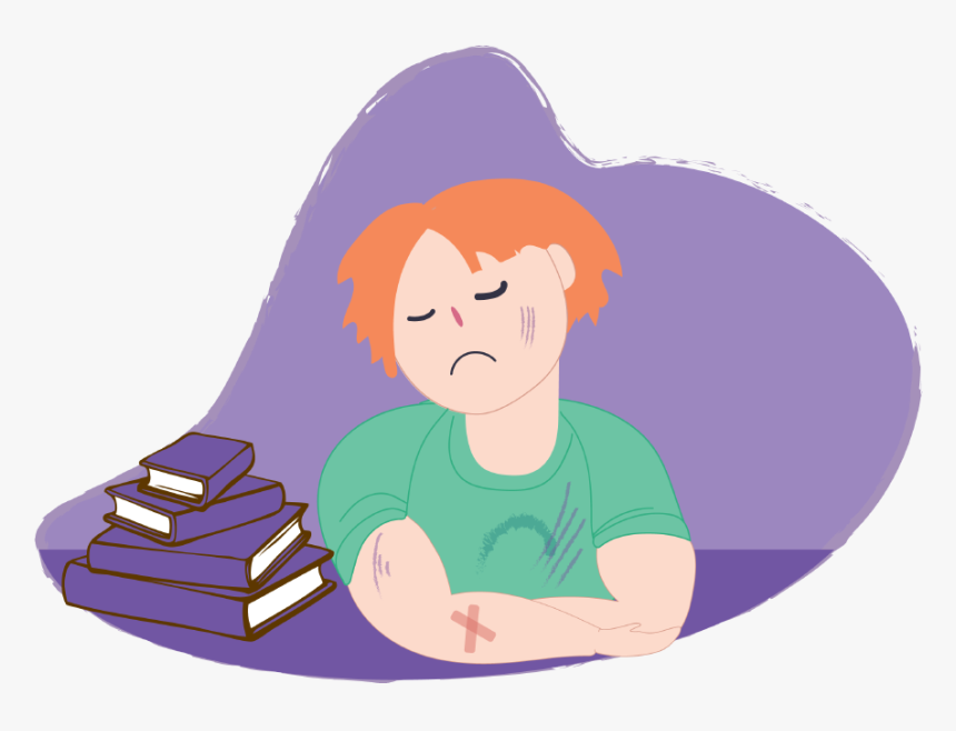 Transparent Sadness Clipart - Cartoon, HD Png Download