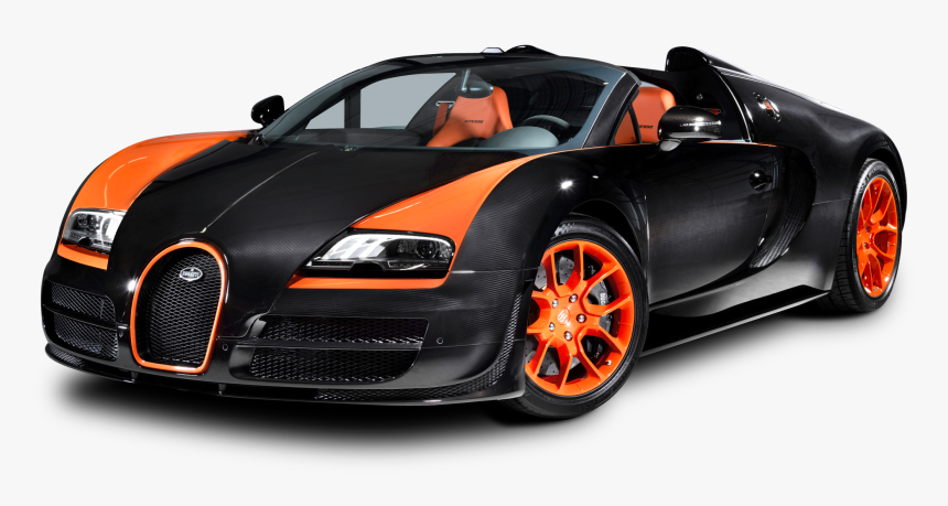 Bugatti Veyron Png Hd - Picsart Car Png Hd, Transparent Png