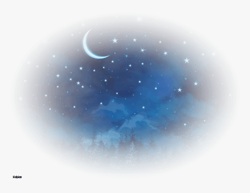 Paysages Night Sky - Star, HD Png Download