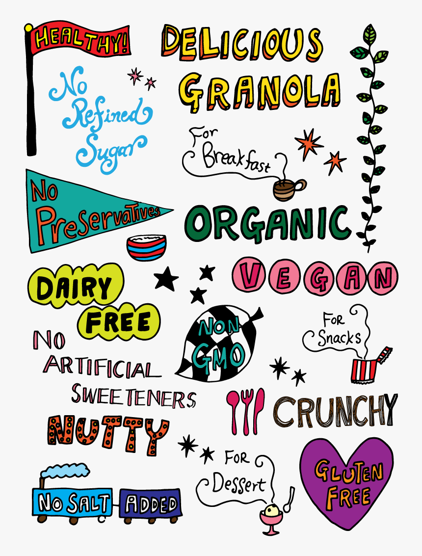 Organic & Gluten-free Star Sky Granola , Png Download, Transparent Png