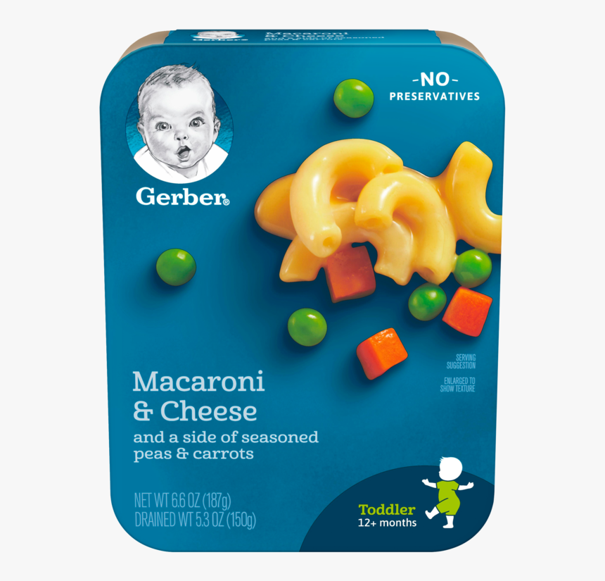 Macaroni & Cheese - Gerber Mashed Potatoes And Meatloaf, HD Png Download