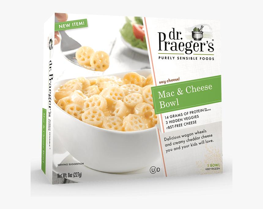 Mac & Cheese Bowl - Dr Praeger's Mac And Cheese, HD Png Download