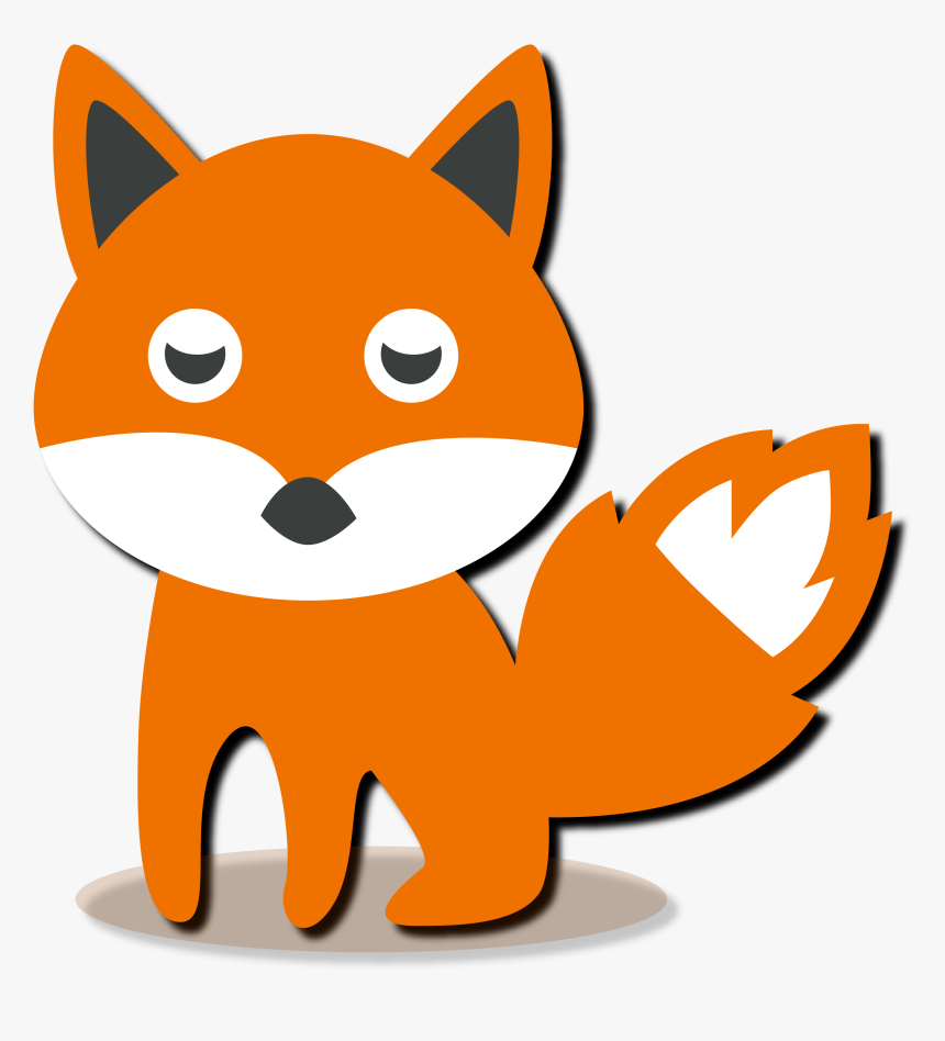 Sea Animals Free At - Cute Autumn Animal Clipart, HD Png Download