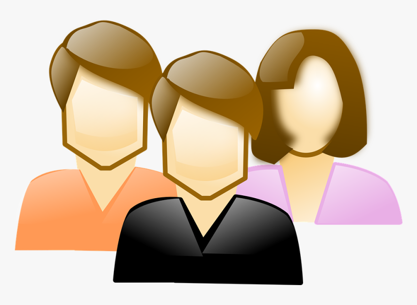 People, Friends, Group, Family, Men And Women, Teamwork - Groupe Clipart, HD Png Download