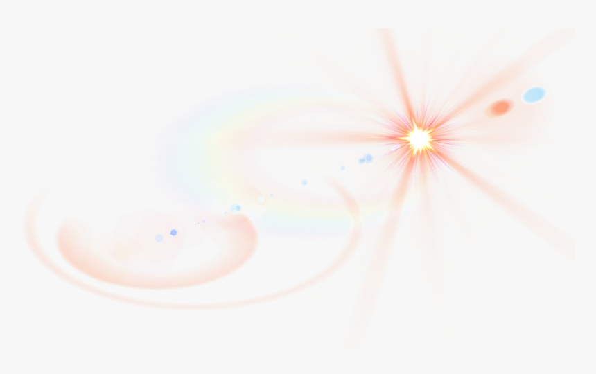 Side Yellow Lens Flare - Macro Photography, HD Png Download