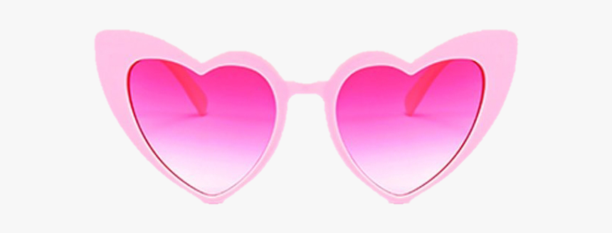 #png #pink #lolita #heart #glasses #baddie #hot #moodboard - Heart, Transparent Png
