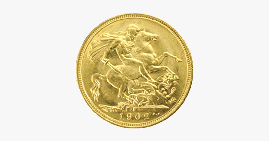 1 Oz Sovereign Gold Coin, HD Png Download