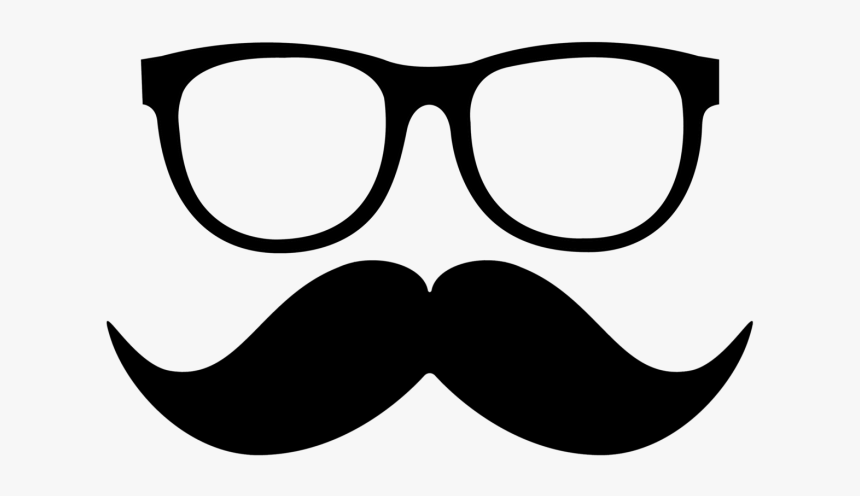Mustache Clipart Hipster - Mustache Png, Transparent Png