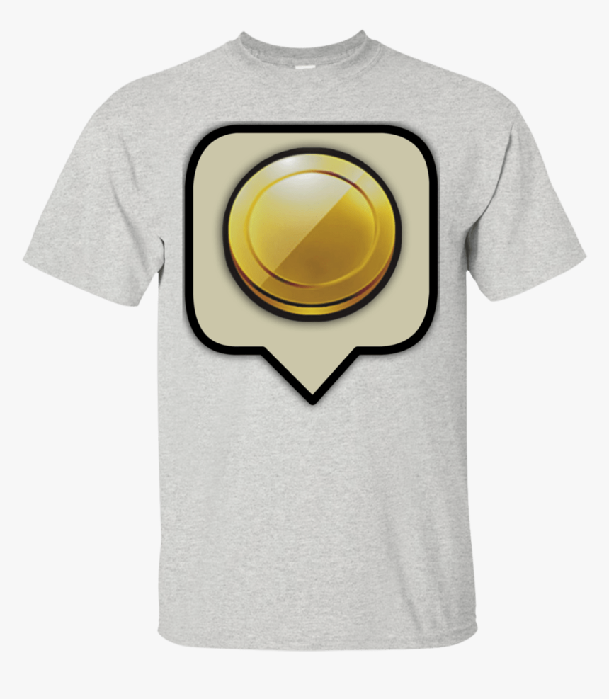 Barbarian Clash Of Clans Gold Coin Motif Men S T-shirt - Active Shirt, HD Png Download