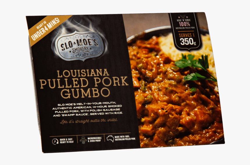 Lousiana Pulled Pork Gumbo Insitu Web - Dopiaza, HD Png Download
