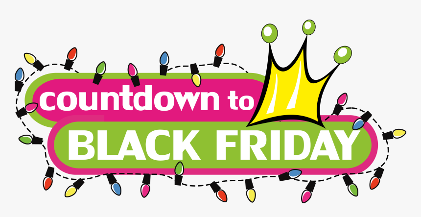 Friday Clipart - Countdown To Black Friday 2017, HD Png Download