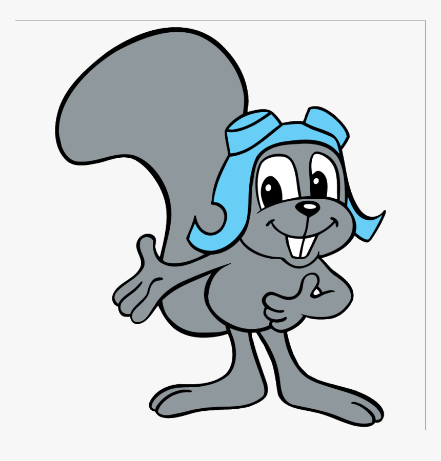 Friday Happy Hour - Rocky And Bullwinkle Squirrel, HD Png Download