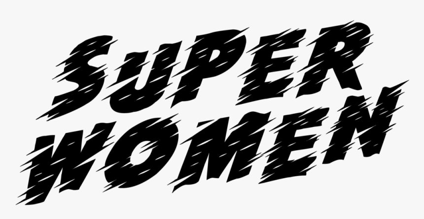 Superwomen Logoblack Transparentbackground - Poster, HD Png Download
