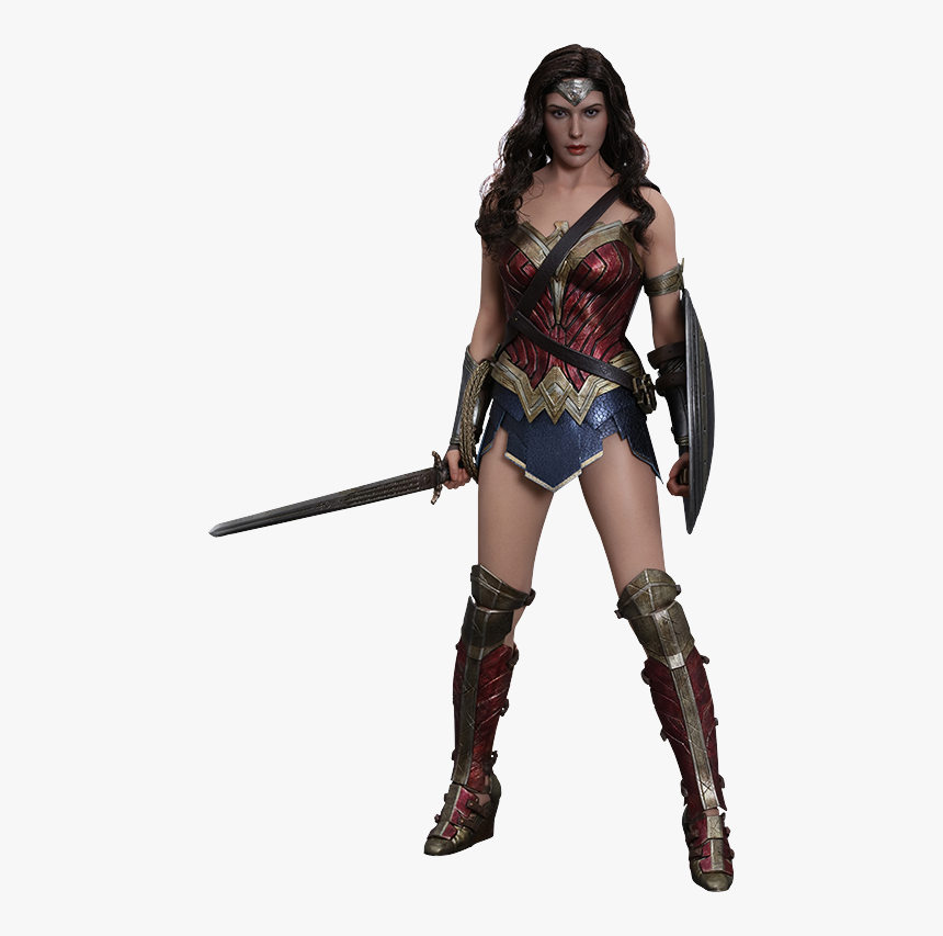 Hot Toys Wonder Woman Sixth Scale Figure - Wonder Woman Gal Gadot Full Body, HD Png Download