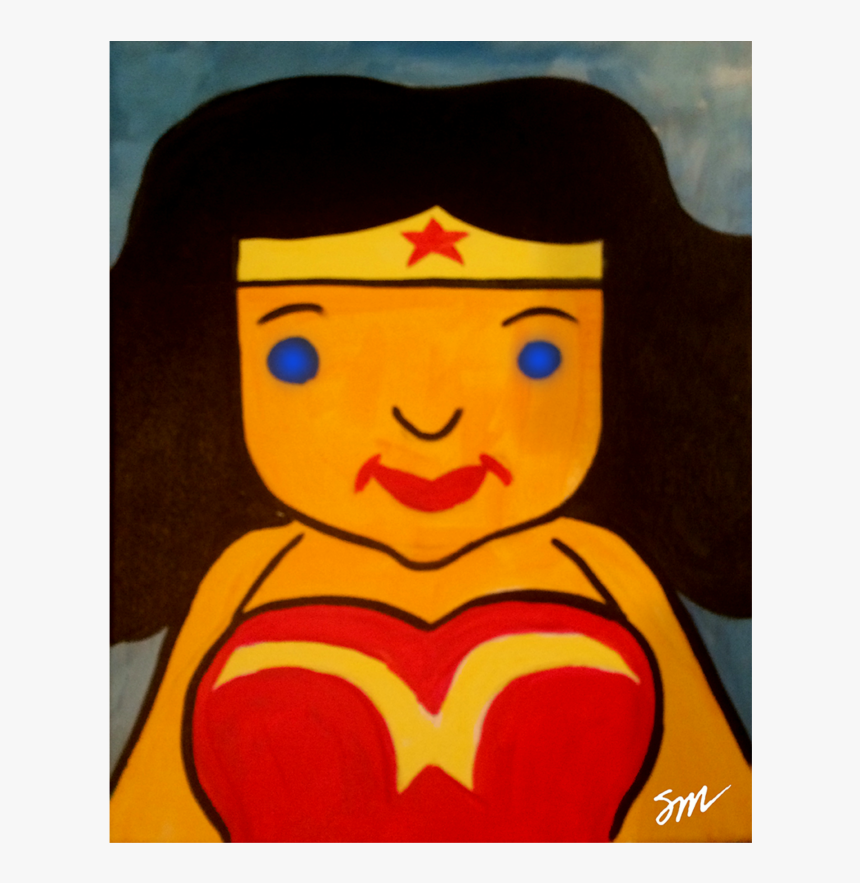 “super Hero Wonder Woman” - Cartoon, HD Png Download