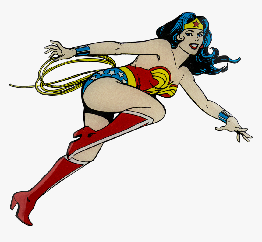 Wonder Woman Clipart Caricature - Wonder Woman Transparent, HD Png Download
