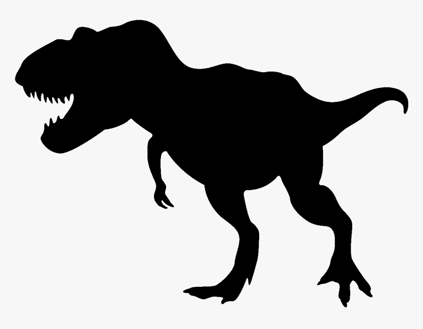 T Rex Silhouette Png Www Pixshark Com Images Galleries - Jurassic Park T Rex Silhouette, Transparent Png