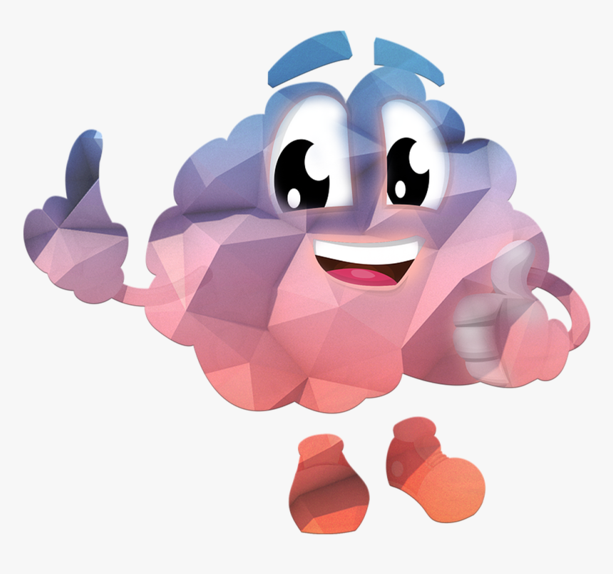 Transparent Happy Veterans Day Png - Cartoon Transparent Background Brain Png, Png Download