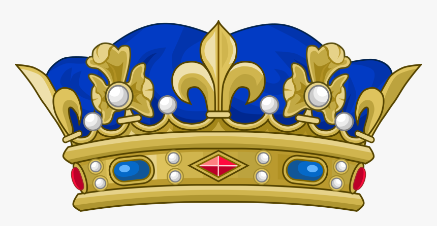 Crown Of A Prince Of The Blood Of France - Royal Prince Crown Clipart, HD Png Download