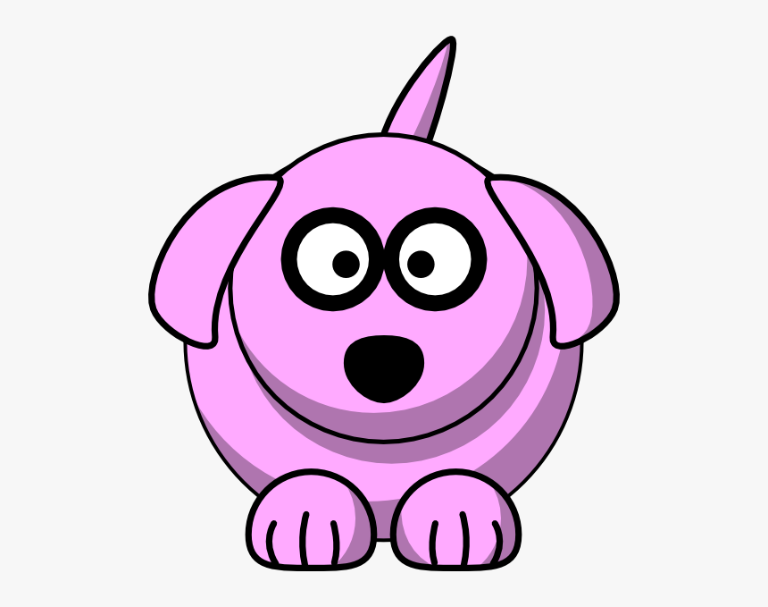 Cartoon Dog Png - Black And White Dog Drawing, Transparent Png