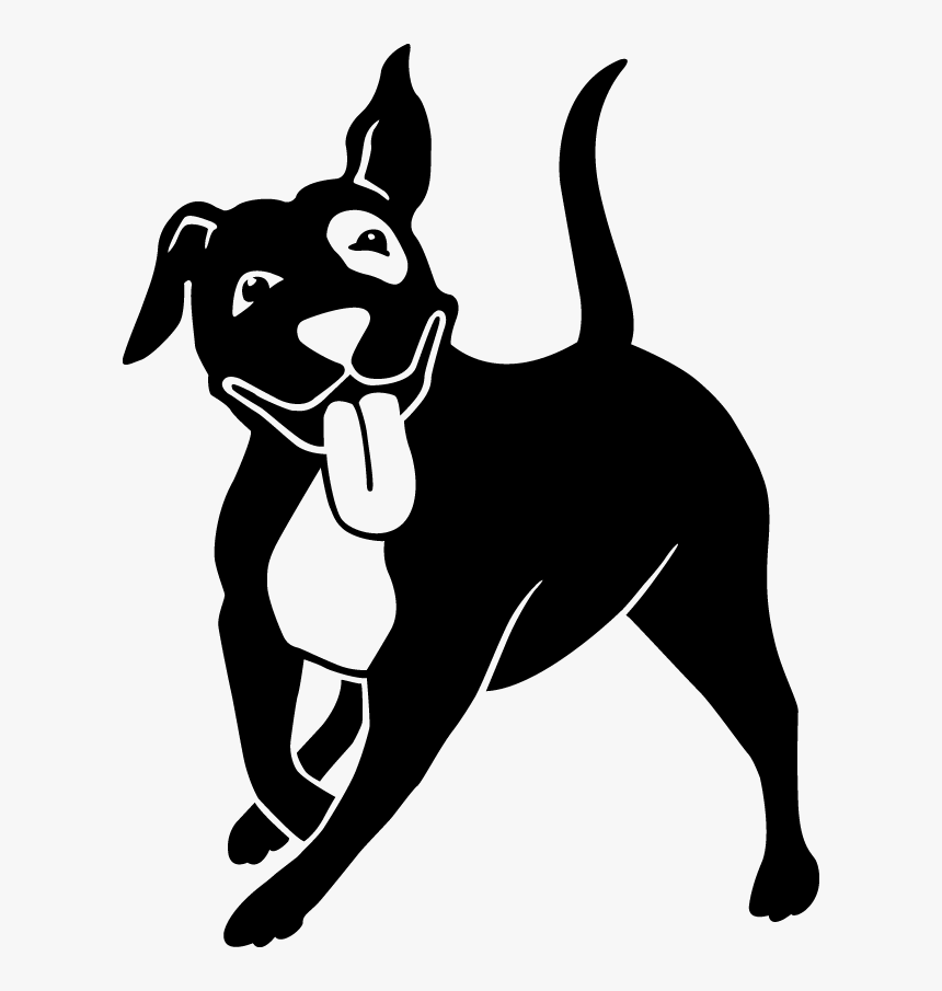 Dog Clipart Gsp - Dogs Png Black And White, Transparent Png