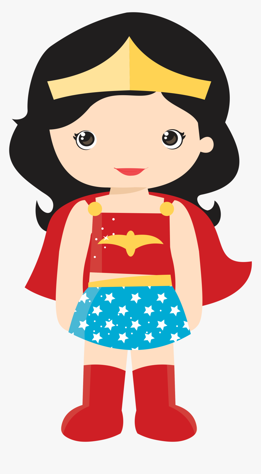 Superwoman Pin By Ashley Earnest On Girl Clipart And - Wonder Woman Baby Png, Transparent Png