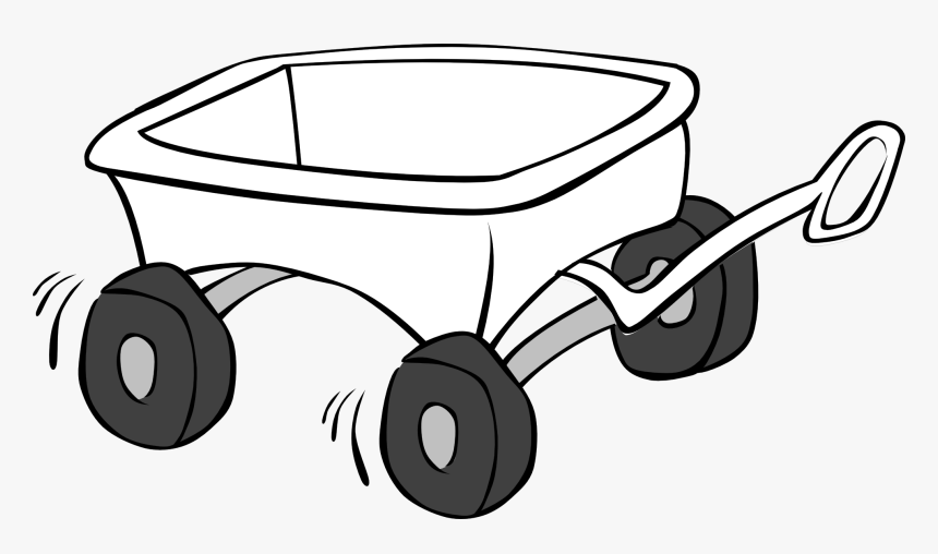 Red Wagon Clipart, HD Png Download