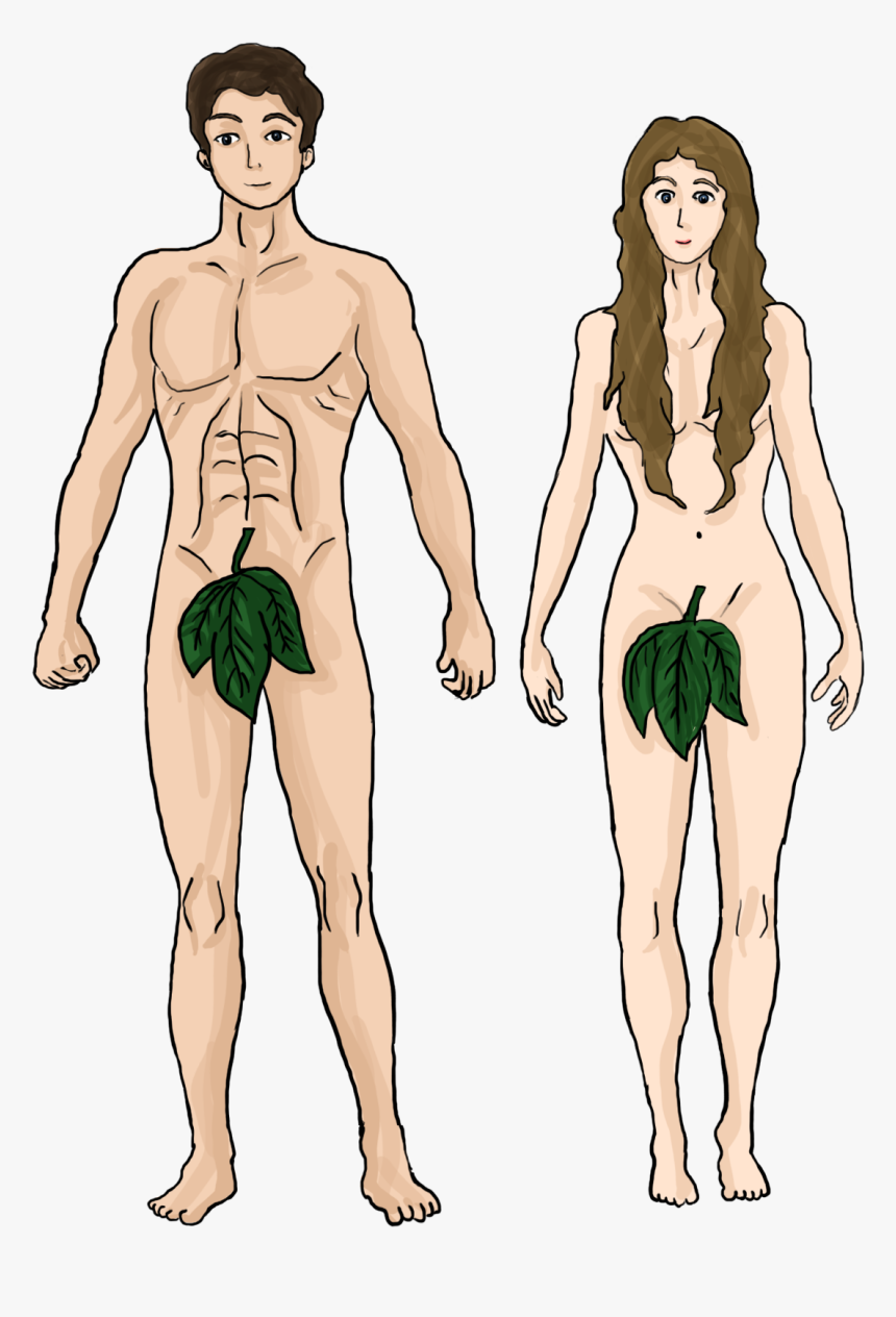 Transparent Friday Eve Clipart - Adam And Eve Png, Png Download