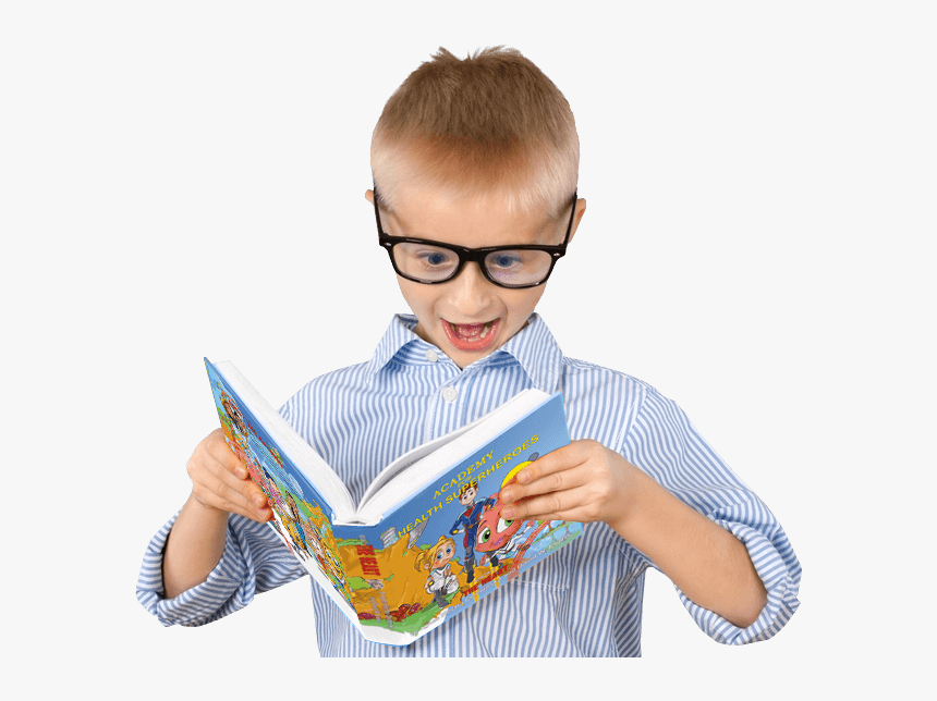 Kid Reading Academy For Health Superheroes Book - Reading, HD Png Download