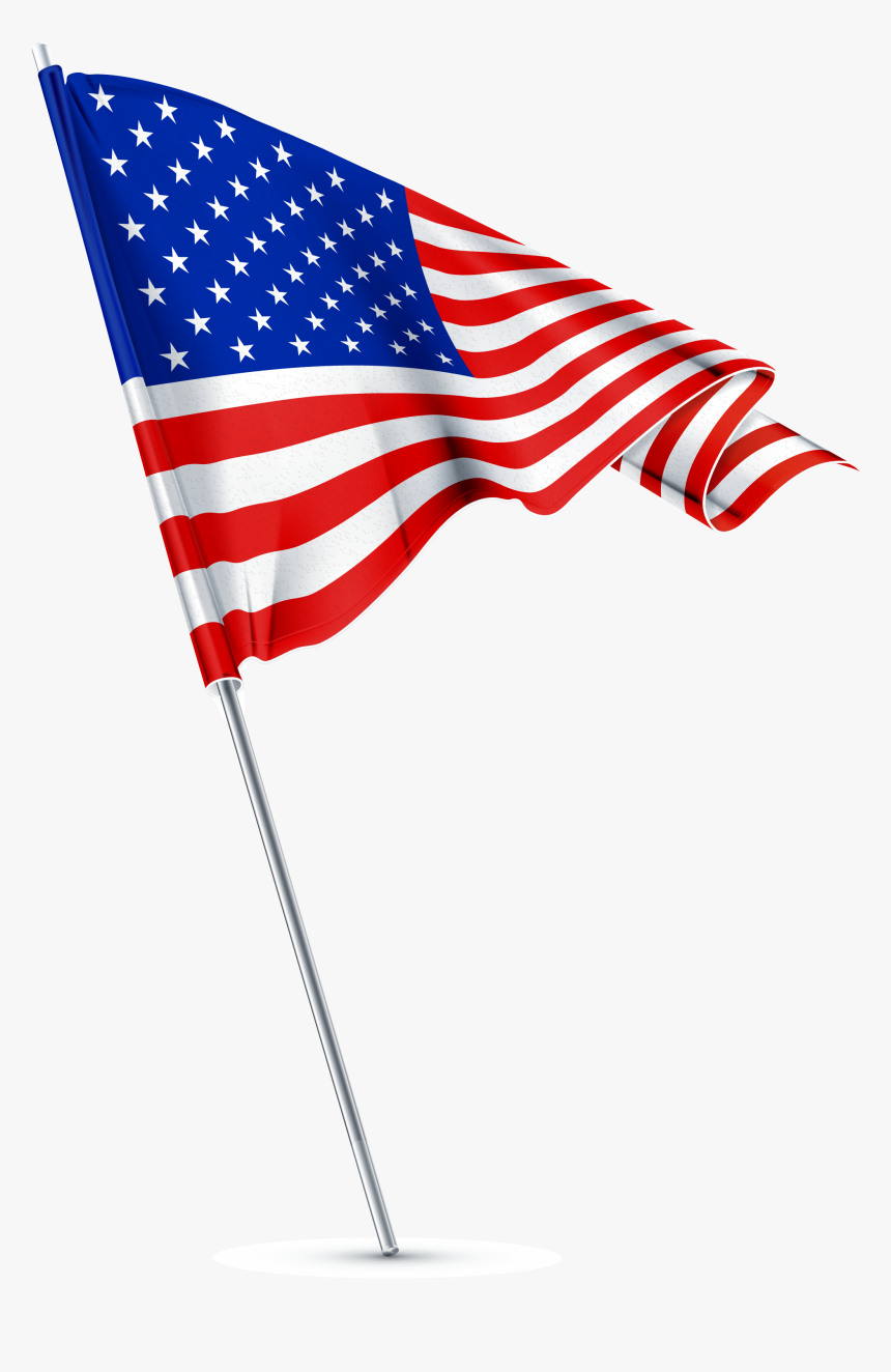 4th July Flag Png, Transparent Png