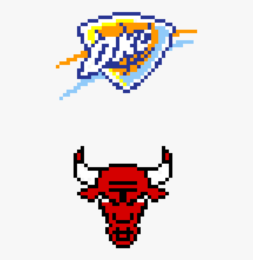 Chicago Okc Thunder , Png Download - Okc Pixel Art, Transparent Png