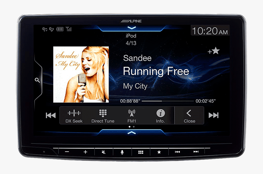 Alpine Ilx-f309 - Alpine Halo9 Ilx-f309, HD Png Download