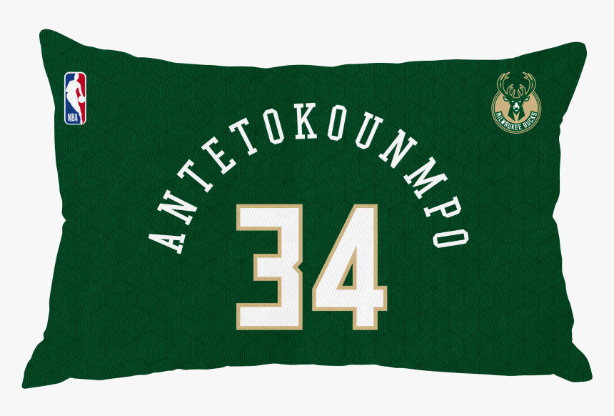 Giannis Antetokounmpo Pillow Case Number - Milwaukee Bucks, HD Png Download