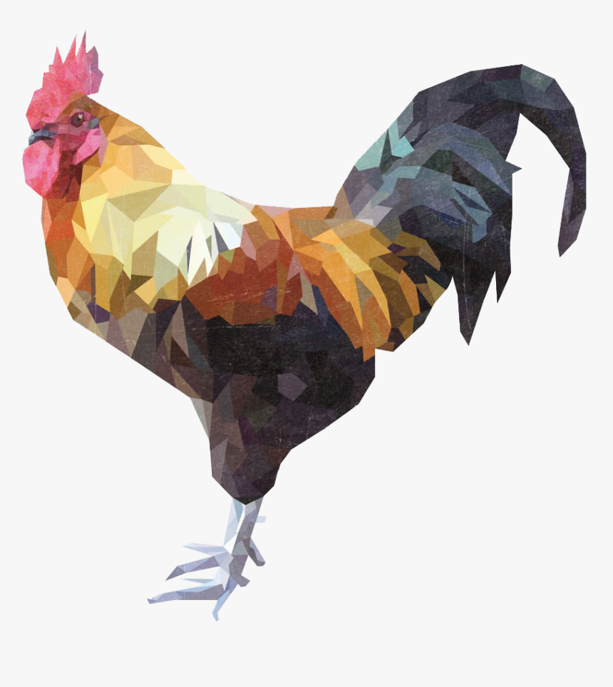 Geometric Shapes Design Inspiration , Png Download - Chicken With Trex Head, Transparent Png