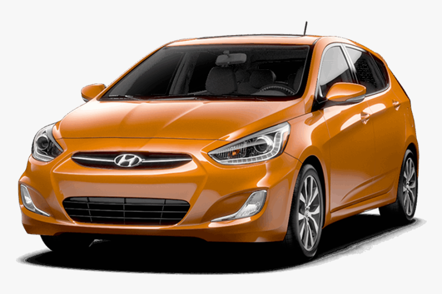 Transparent Used Car Png - Black Hyundai Accent 2017, Png Download