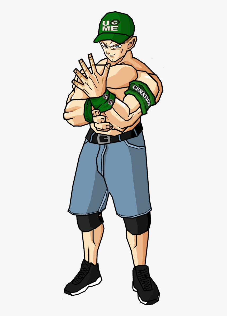 John Cena By Legofrieza Clipartlook - Wwe John Cena Dbz, HD Png Download
