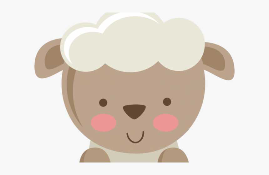 Transparent Lamb Clipart - Clip Art Cute Sheep, HD Png Download
