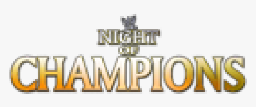 Night Of Champions 2012 Logo, HD Png Download