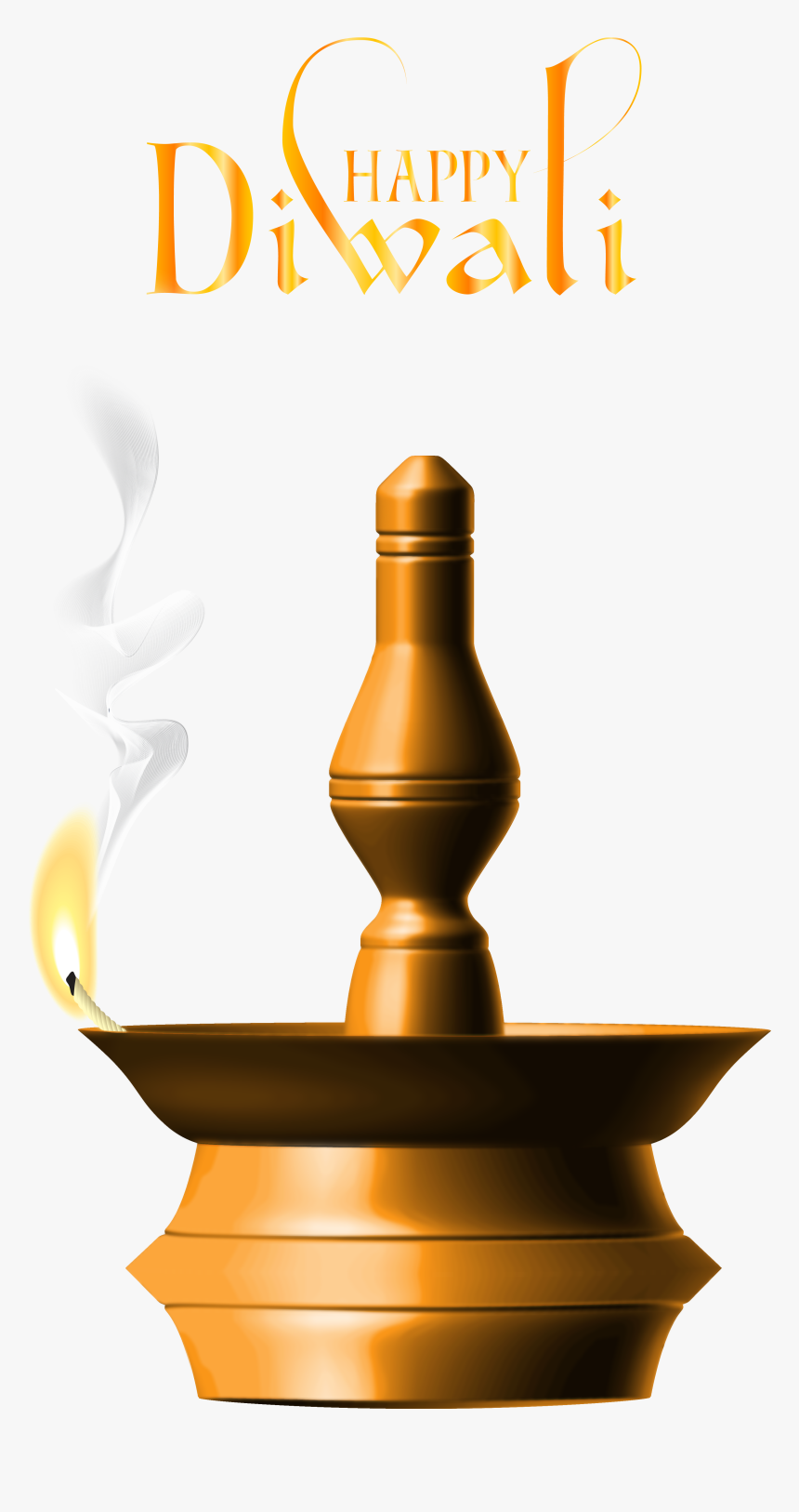 Diya Diwali Free Png Image - Happy Diwali Transparent, Png Download