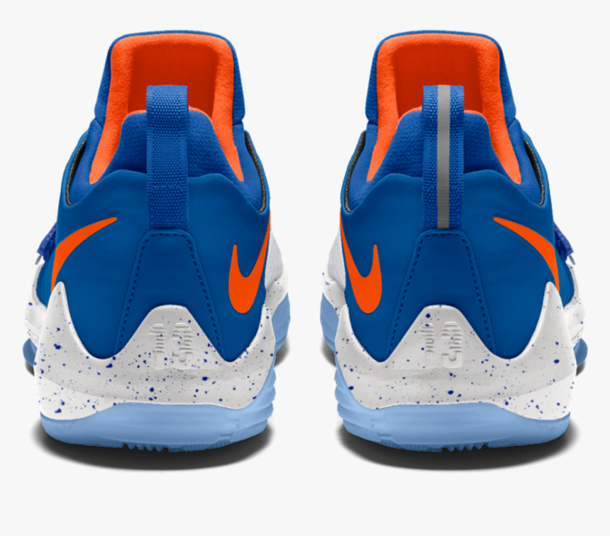 Nike Pg1 Nikeid Okc Thunder - Sneakers, HD Png Download
