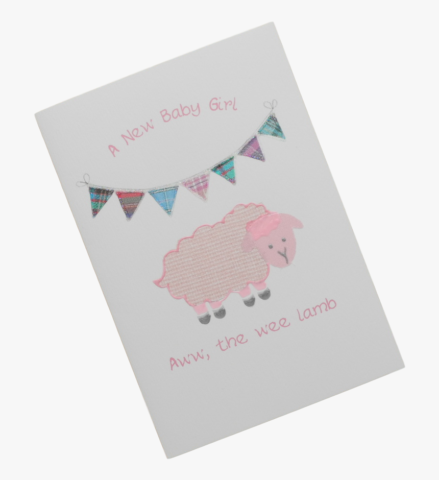 Birth Congratulations Girl Wee Lamb - Sheep, HD Png Download