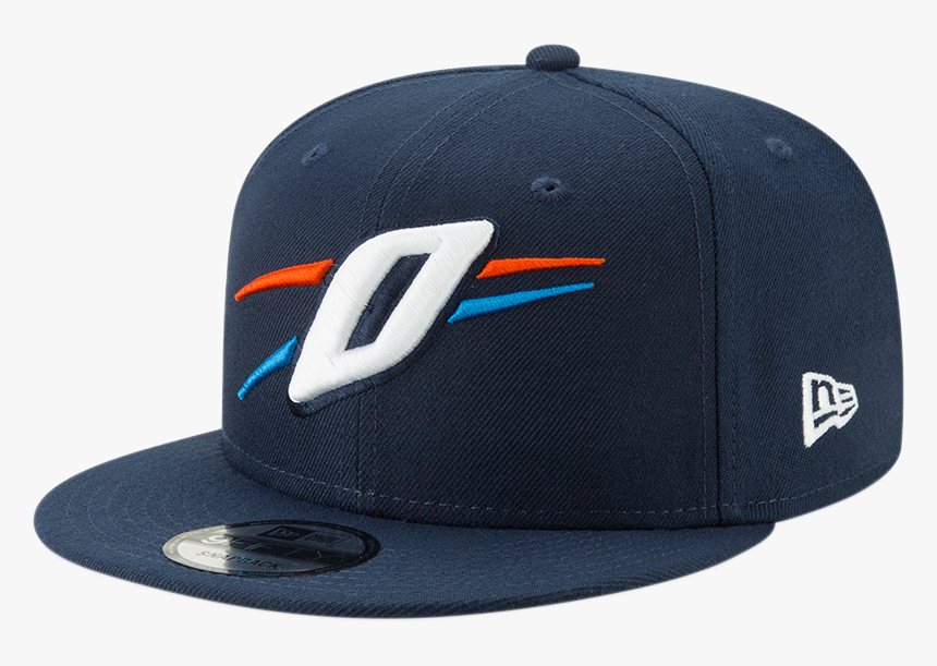 Picture Of Men S Nba Oklahoma City Thunder Backhalf - Black And White Atlanta Braves Hat, HD Png Download