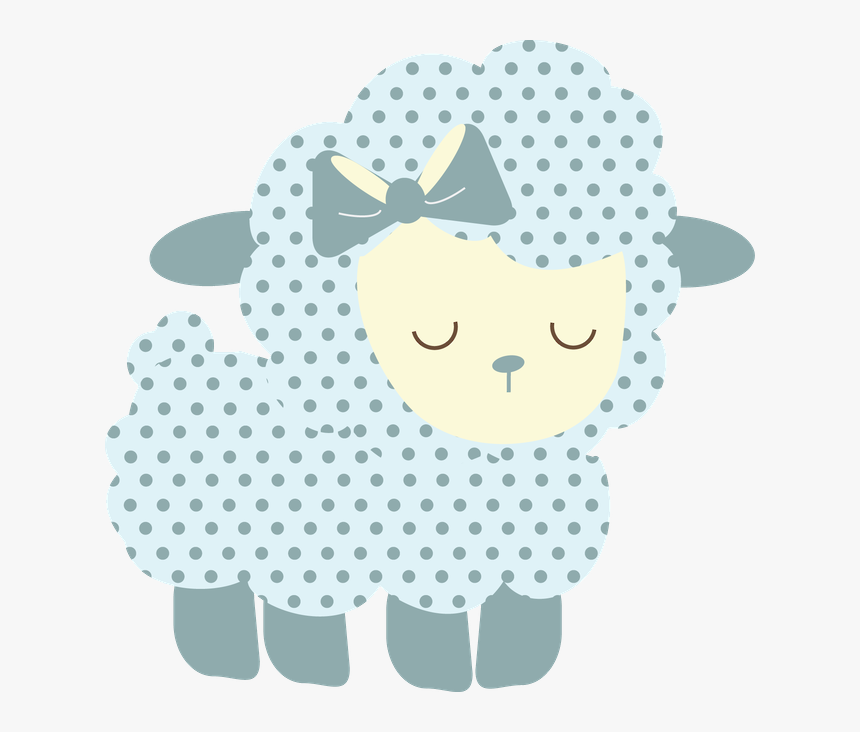 Lamb Clipart Baby Shower - Cartoon, HD Png Download